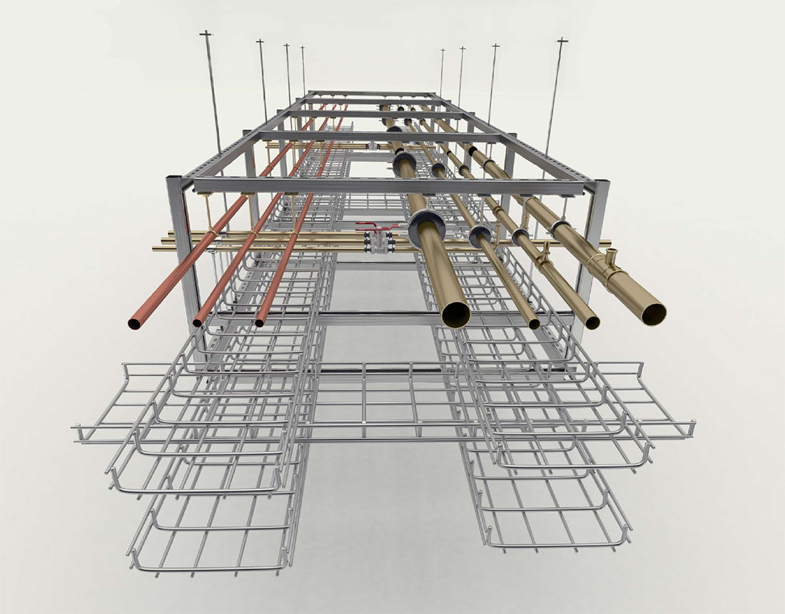 BIM drawing of Royal Liverpool University Hospital